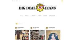 Desktop Screenshot of bigdeal-jeans.com